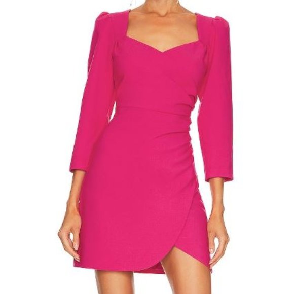 NWT LIKELY Kygo Dress Barbie Barbiecore - Picture 1 of 4